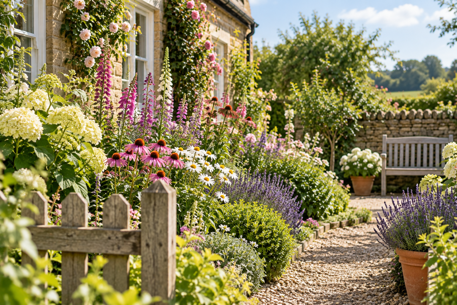 Beautiful Cottage Garden