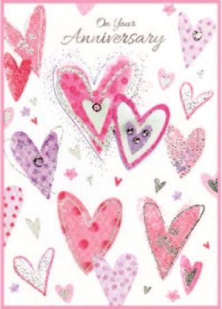 On Your Anniversary Greeting Card