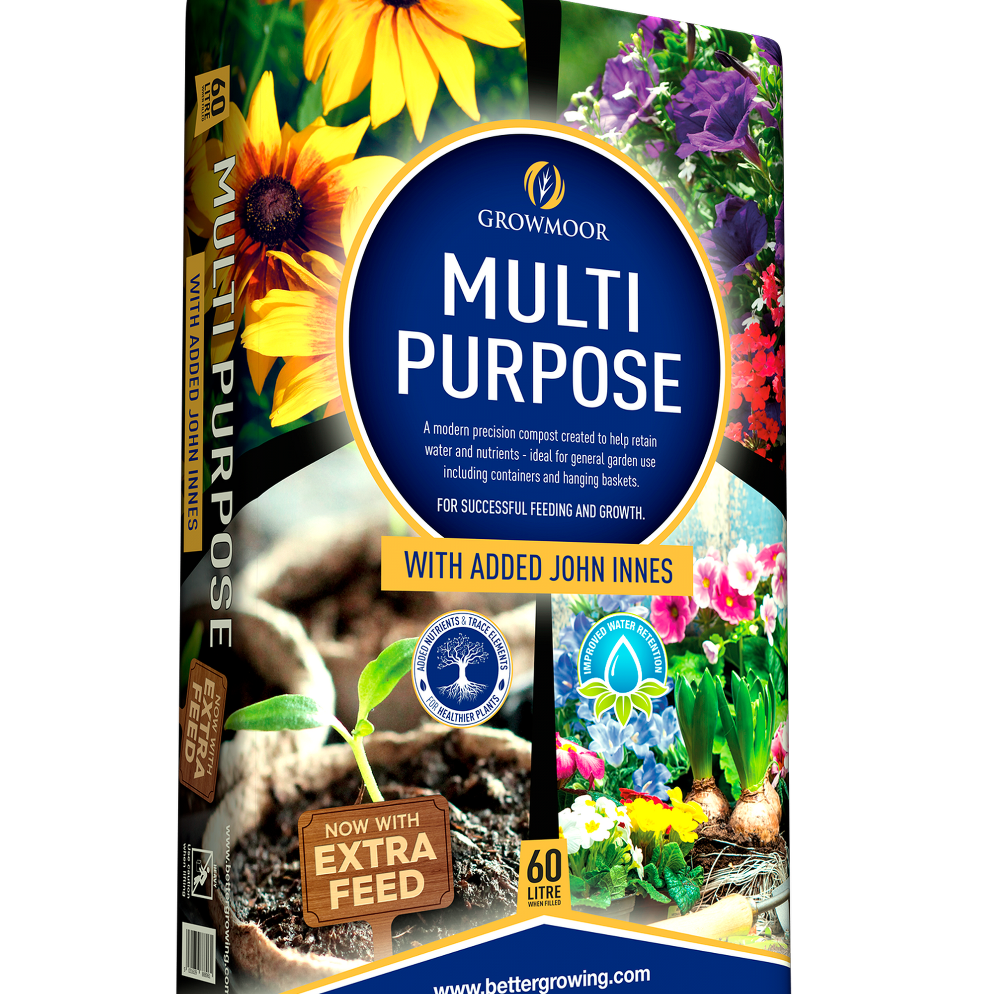 1 x 60L Multi Purpose Compost with added John Innes