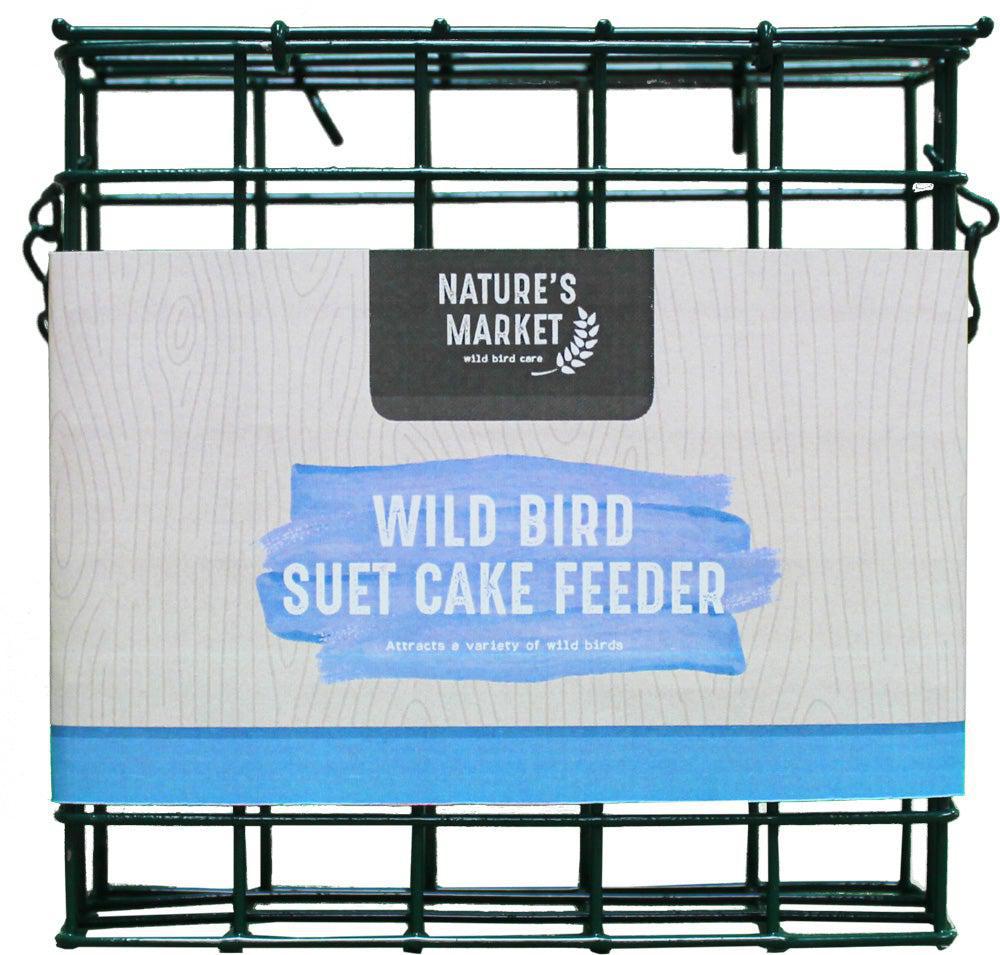 Green Suet Cake Wild Bird Feeder