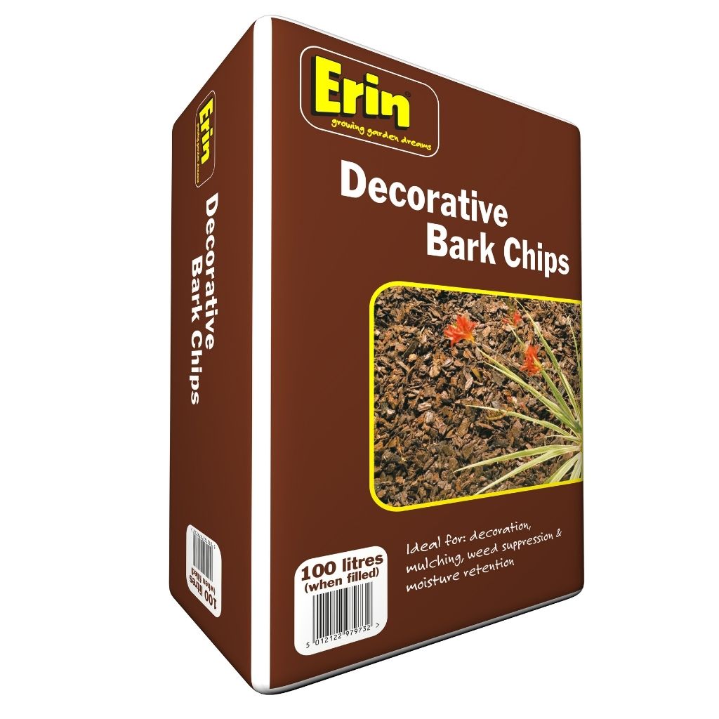 Erin Decorative Bark Chips 100L (Multi-buy Offers Available)
