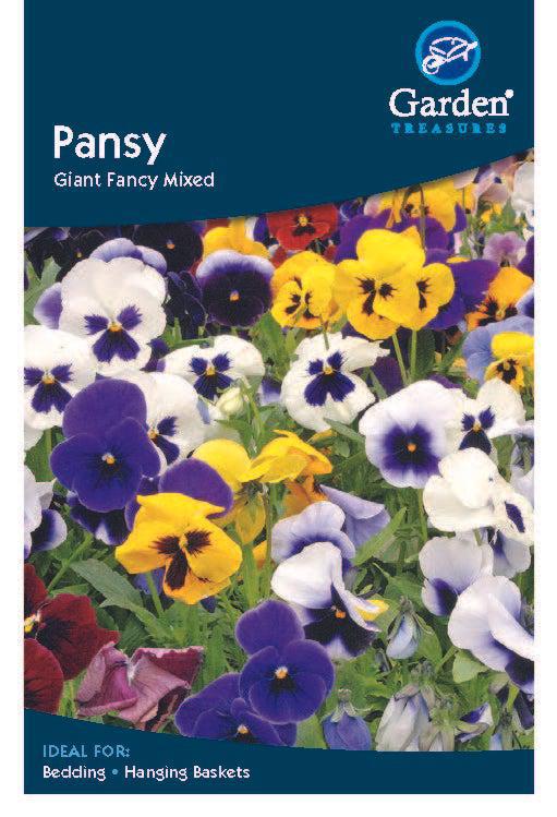 Pansy Giant Fancy Mixed