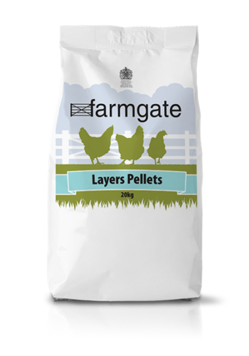 Farmgate Layers Pellets |  Poultry/Chicken Food | 20kg Bag | FREE STANDARD UK MASH/PELLETS DELIVERY