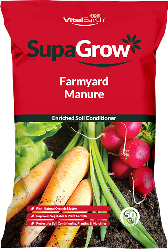 Farmyard Manure 50L (Multi-buy Offers Available)